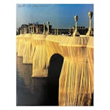 【Signed Poster】Christo & Jeanne-Claude：The Pont neuf Wrapped, Paris, 1975-85